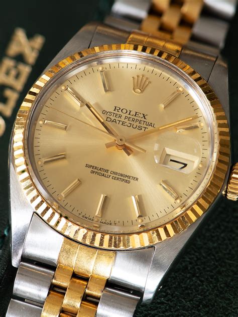 rolex datejust 1986 price